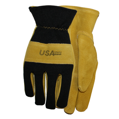 Smooth Grain Pigskin Leather Gloves (3-Pack)