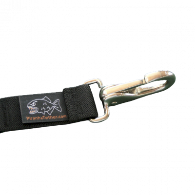 Piranha Glove Tether Leash with Multi-Use Clip