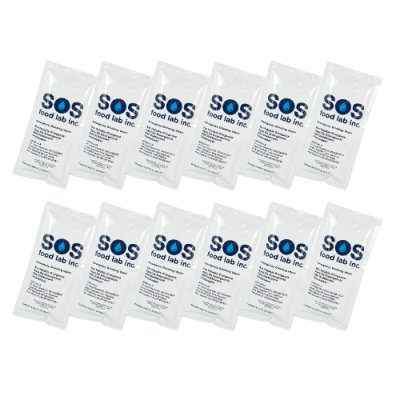 SOS Emergency Purified Drinking Water Pouch (12-Pack)